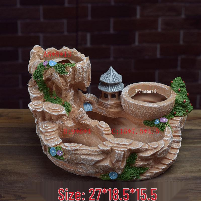 Innovative Hanging Resin Succulent Pot - Ground 001