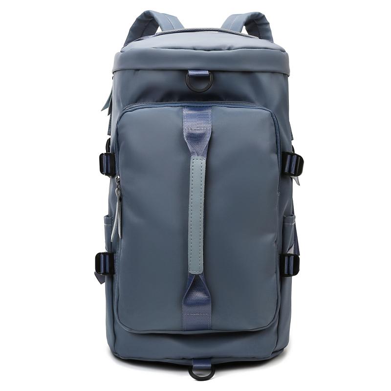 Multi-function Double Shoulder Travel Bag Dry and Wet Separation Swimming Fitness Bag with Shoe Compartment Yoga Bag