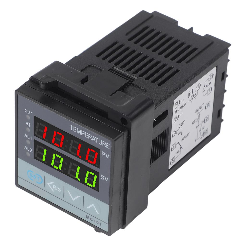 Digital PID Temperature Controller MC101 with Thermocouple and Inputs Auto Tune Function for Optimized Temperature Control