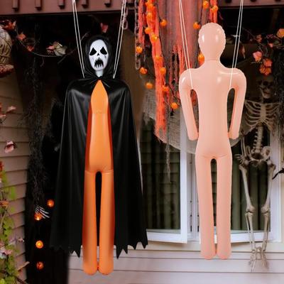 PVC aufblasbare Schaufensterpuppe Cosplay Körper Halloween Dekoration Realistisches Modell Foto Requisite Weg Hinterhof Zaun Escape Room Dekor