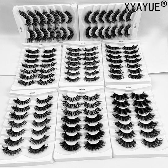 7 Pairs  Lashes Mink Individual Lashes Magnetic Lashes Lashes Extension Lashes That Look Like Extensions Lashes Extension Hk  Lashes Natural Look