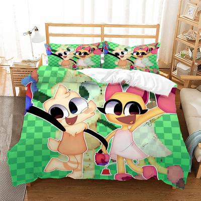 Game  Duvet Cover Pillowcase Bedding Bedroom Decoration Children Gift Adult Single Double Bed Large SizeZip Duvet Cover