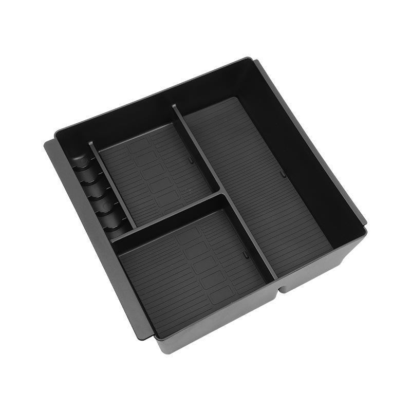 Centre Console Armrest Storage Box ABS Armrest Storage Box Organizer Tray Car Interior Accessories For Jeep Wagoneer L 2022-2025