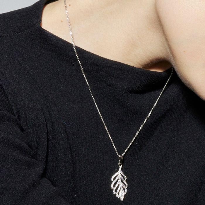 Collier - Luxenter - Ceolpox - Argent sterling 925 - Zircone blanche - 42 cm