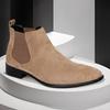 HöstVinter Herr Chelsea Boots Mode Herr Affärsstövlar Stora Storlekar 40-48