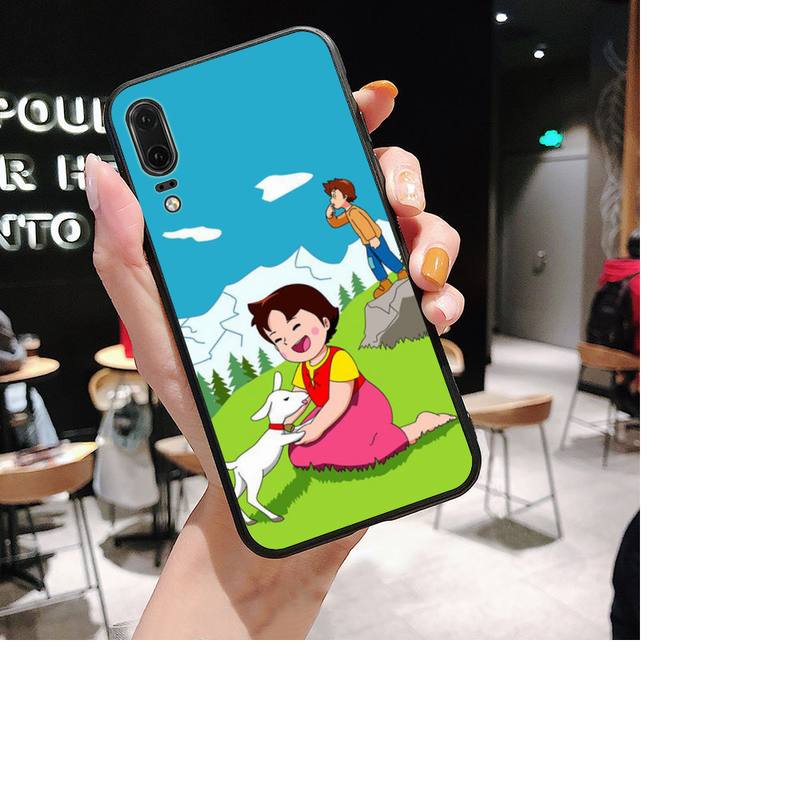 Cartoon heidi Handyhülle für Huawei P30 plus P8 lite P9 lite Rückseite Coque für Psmart P20 pro P10 lite