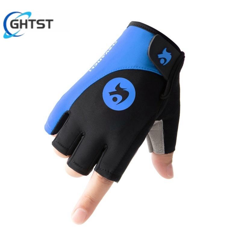 Non-slip Anti Half Finger Gloves Motorcycle Gloves MTB Road Bicycle Gloves for Spotrs Gym Fitness Half Finger Gloves Bicycle