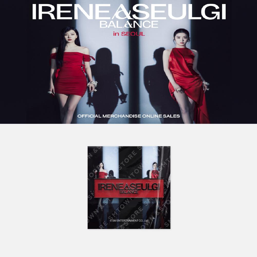 Pre-order 2025 IRENE & SEULGI Concert Tour BALANCE Badge