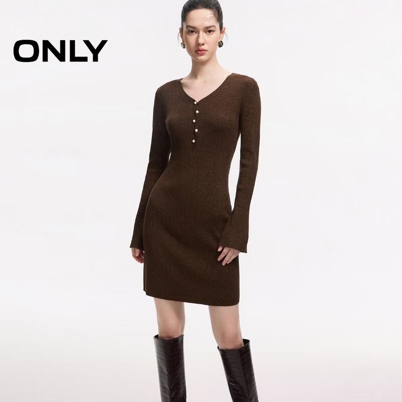 ONLY Women s 2026 Summer V-Neck Knit Mini Dress S