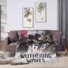 Chisa Wuthering Wave Galbrena Blankets  Super Warm Aesthetic Plush Throw Blanket For Outdoor Picnic Flannel Bedspread Bed Cover