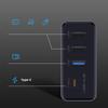 Dock Station for Model 3/Y Car Glove Box Expansion Dock Ensuring Secure Connection and Stability on Rough Roads USB Hub