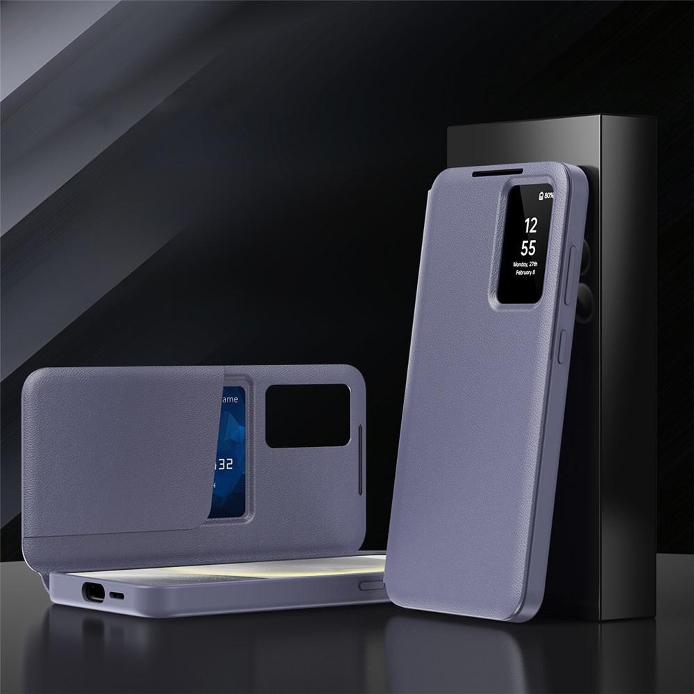 Samsung Galaxy S25 FE Smart View Wallet Case, Purple