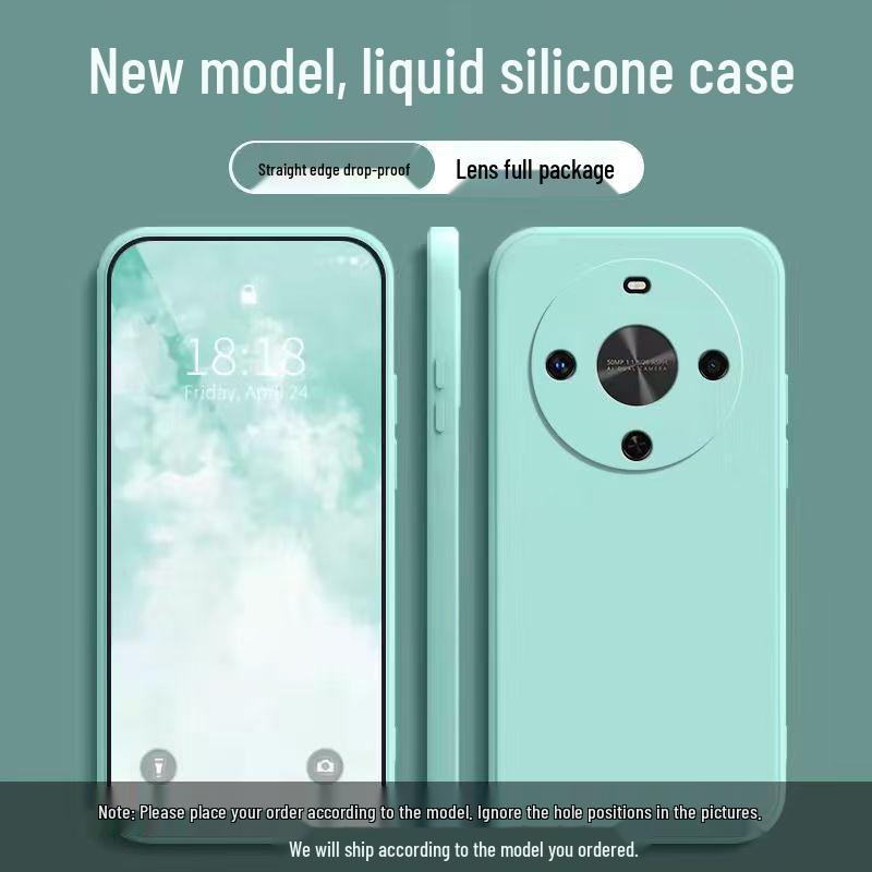 Huawei Enjoy 70x Simple Solid Color Anti-drop Full Coverage Soft Phone Case
