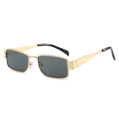 Vintage Square Sunglasses For Women Men Rectangle Sun Glasses Female Oval Eyewear Metal Frame Sunglasses Male Female Eyeglasses