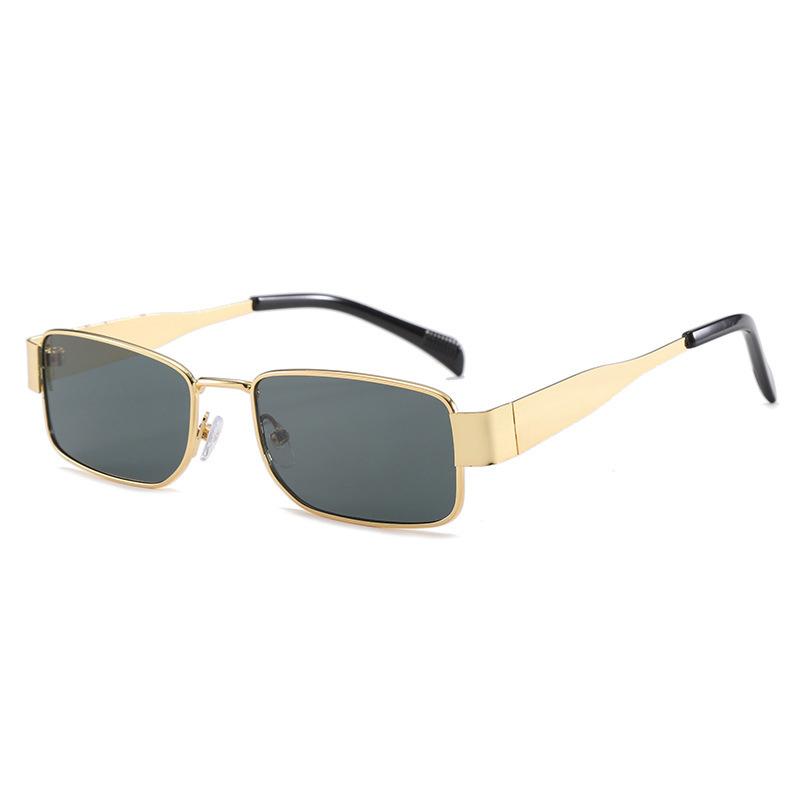 

Vintage Square Sunglasses Women Men Rectangle Sun Glasses Female Oval Eyewear Metal Frame Sunglasses for Male Female Eyeglasses MULTI
