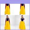 Elegant Adult Snow White Dress Cosplay Costume For Fantasy Themed Events And Halloween