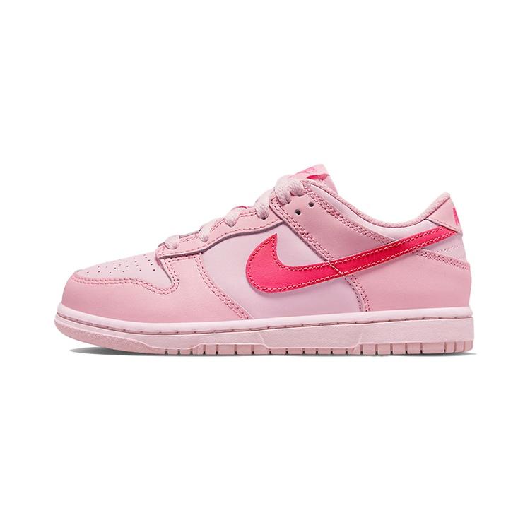 (PS) Nike Dunk Low Triple Pink Kids DH9756-600 EU 28