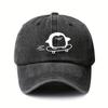 Lässiger Modetrend Unisex Waschbare Baseballkappe Verstellbare Outdoor-Kappe