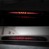 2026 New For VOLKSWAGEN VW Carbon Fiber Car High Brake Lights Lamp Sticker For Volkswagen GTI R-Line Polo T5 Golf Passat Scirocc