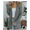 Women S Long Cable Knit Open Front Cardigan Sweater With Pockets