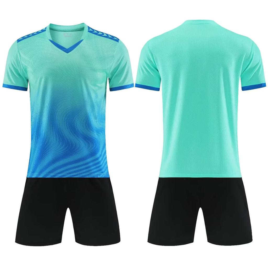 Cross-border spot 2026 new children's football jersey set, male and female students and teenagers team training competition jersey