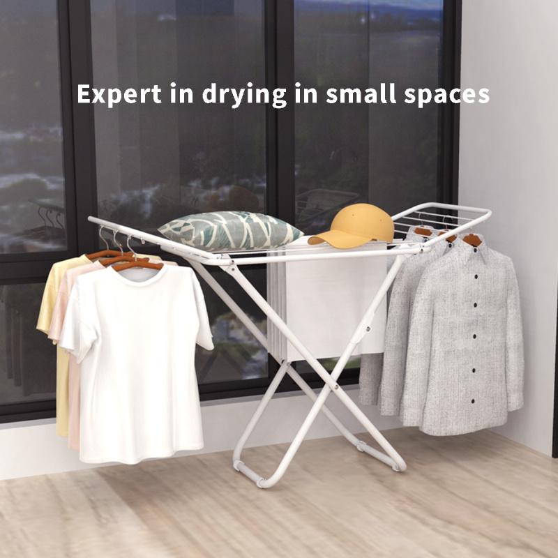 Versatile storage of clothes, towels, and various items, floor drying racks, laundry racks, folding hangers, home clothes