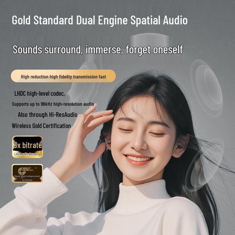 Saia AI Smart Bluetooth Ear-Clip Sport Earphones