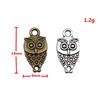 Owl Charms Mini Antique Alloy Pendants For Animal Themed Jewelry Making