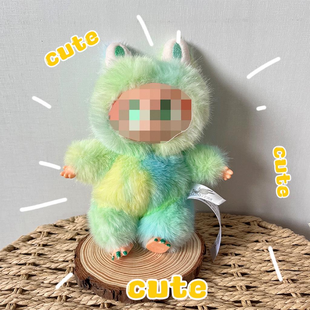 Cute Rabbit Plush Doll Vinyl Keychain Pendant