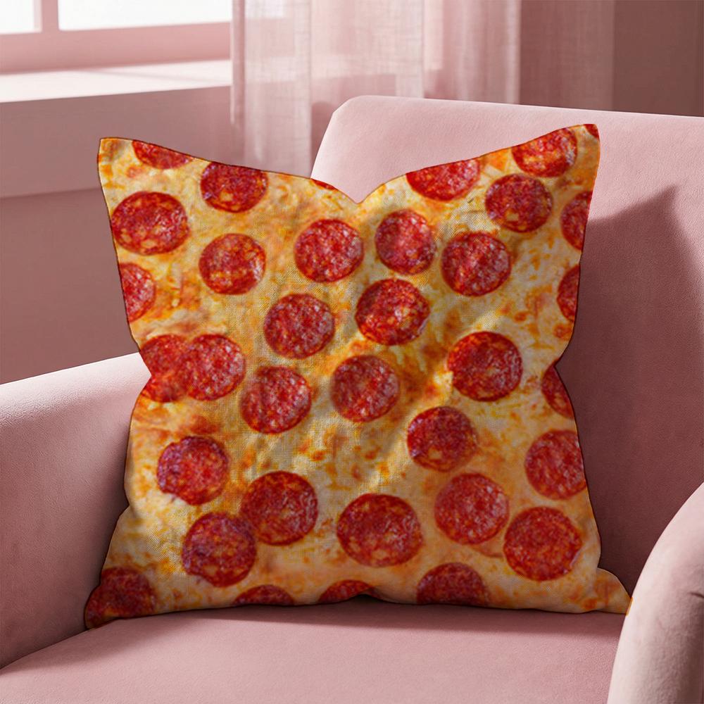 Funny Food Fried Egg Cushion Cover Multi-Scene Pillow Cover for Home & Car - Reversible, Soft & Durable for Daily Use