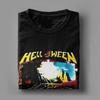 Tricou Bărbătesc Helloween Band Heavy Metal German Power Rock Hipster Tricou Mânecă Scurtă Gât Rotund Tricou 100% Bumbac Haine Imprimate