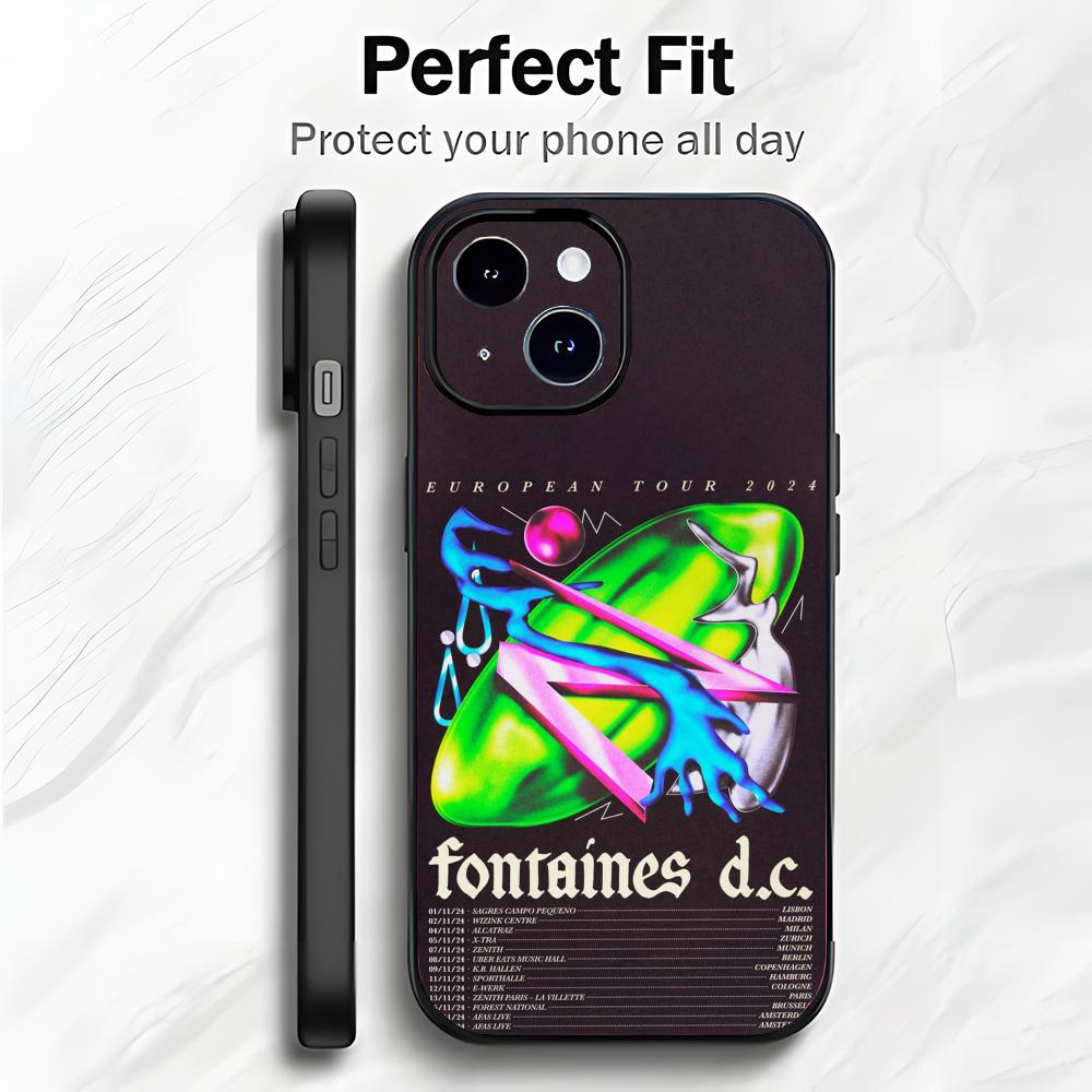 Band Romance F-Fontaines D-DC Phone Case Phone Case Soft Packaging Lightweight For iPhone17 16 15 14 13ProMax