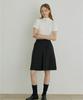 Aejeuipeu Fiore Midi Skirt (Charcoal)