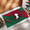 South Sydney Rabbitohs Crystal Velvet Rug, Custom Name Text Personalized Non‑Slip Floor Mat for Home Decor Gift