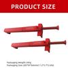 2PCs Brick Liner Brick Line Runners Spring Loaded Brick Line Clips for Wallworkers Bricklaying Cable Puller Building