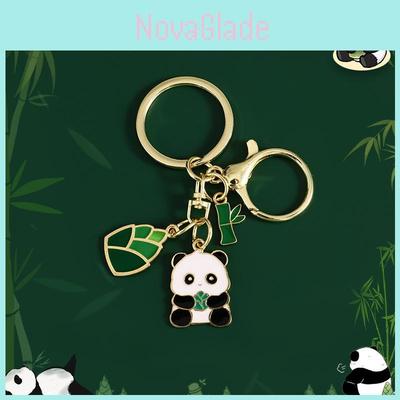 Uroczy Panda Metalowy Breloczek Idealny Prezent Dla Par I Przyjaciół
