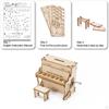 3D Puzzles DIY Piano Music Box Desk Decor Building Kit Assembling Wooden Puzzle