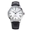 Orient Star RK-AU0002S Men's Elegant Classic Automatic Watch, Made In Japan, with a 2-Year Manufacturer's Warranty, White and Silver