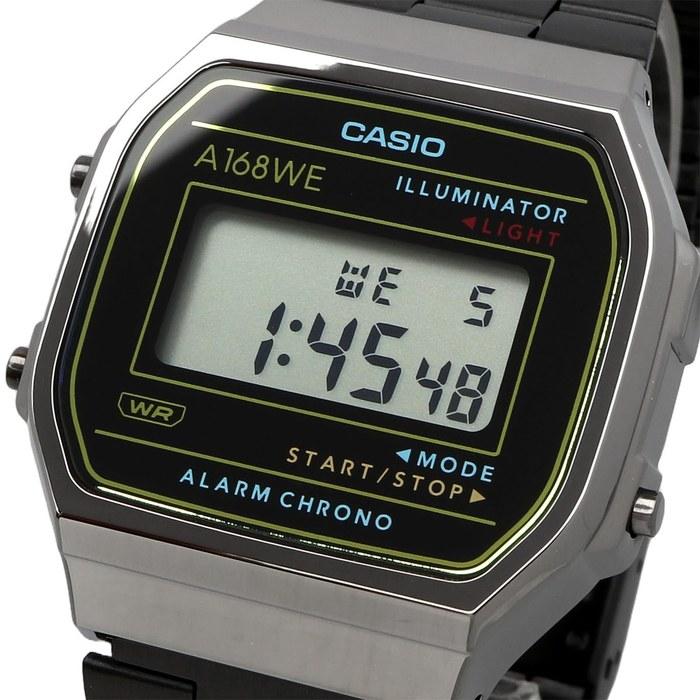 Casio Heritage Colors A168WEHB-1A Digital Watch - Black