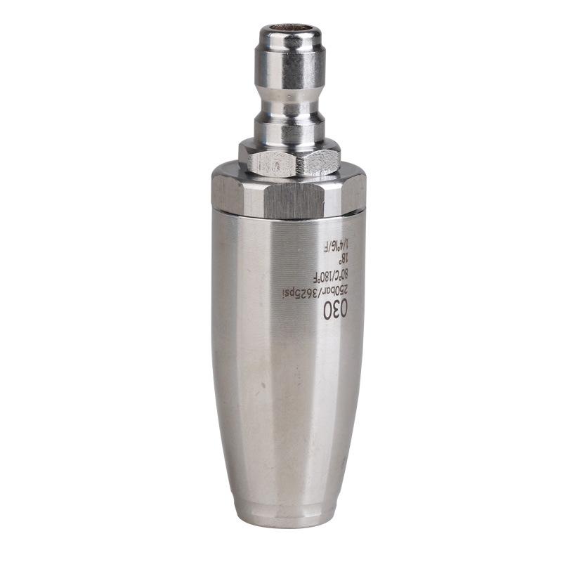 Turbo Nozzle for Pressure Washer - 3600PSI - Stainless Steel, 1/4 Quick Connect, Works with Hot and Cold Water