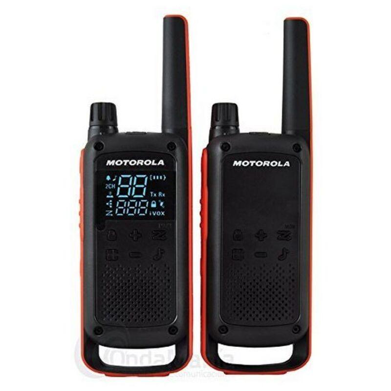 

Рация Motorola T82 (2шт) Черный Оранжевый