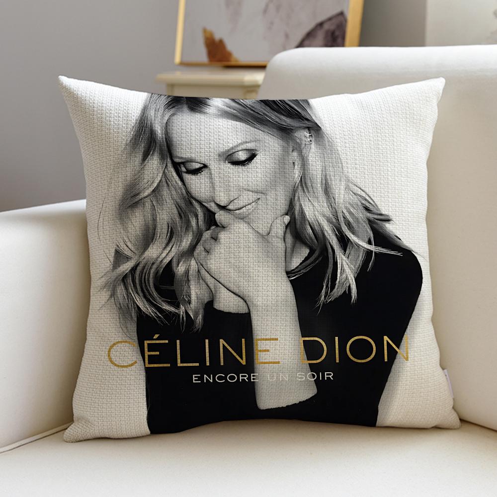 Timeless CCeline DionS Cushion Cover Pcs Linen Throw Pillow Covers X X Modern Home Decor
