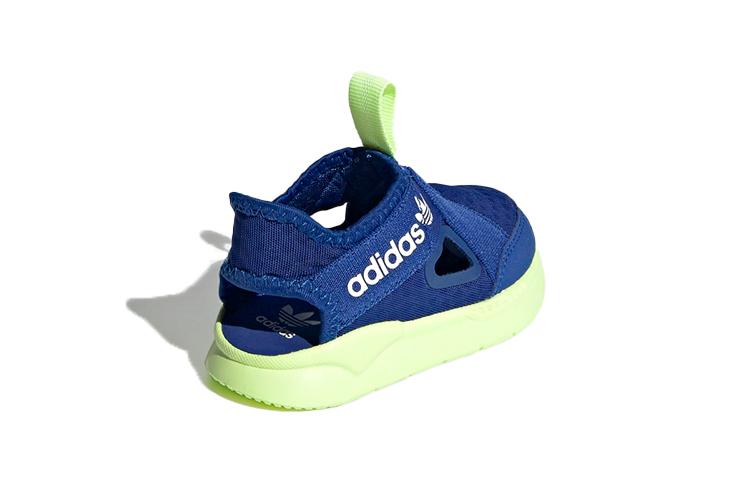 adidas Originals 360 Sandals Slip Resistant Abrasion Resistant Toddler Shoes Blue Infant And Toddler FX4951