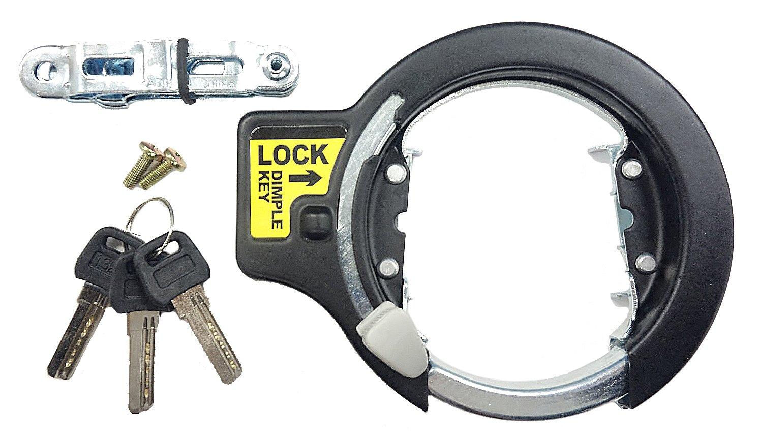 

Captain Stag Circle 3B Black Lock, [Dimple Key/13, 16, 19mm/Top Insert] чёрный