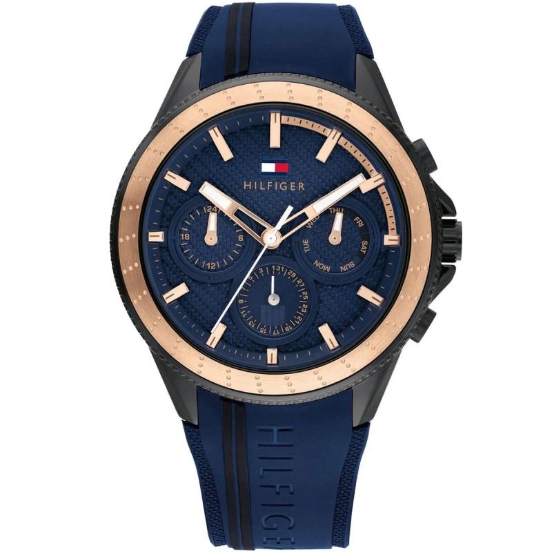 Tommy Hilfiger,Blue,Men s Quartz Watch,1791860 синий