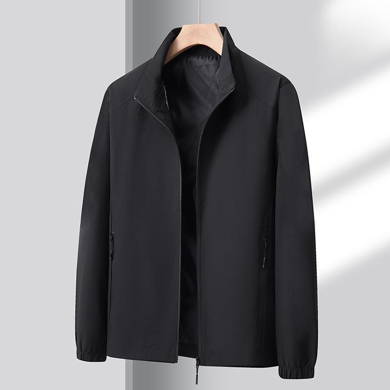 New Picture Jacket Public Version Spring Autumn Autumn Winter Men's Top Winter Jacket Business Executive Version Stand Collar