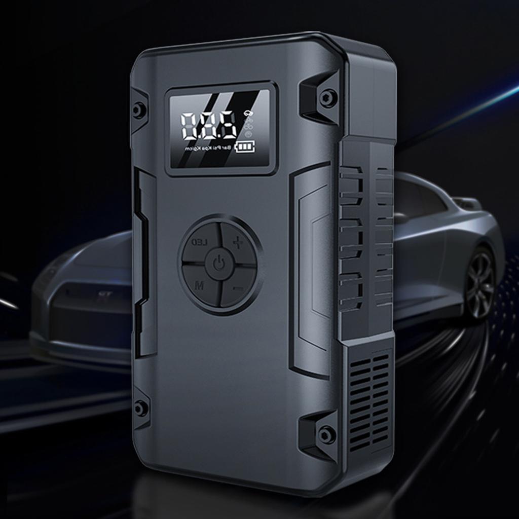 High Efficiency Vehicle Starting Device Digital Tire Inflator Electric Air Compressor Pump for Accurate Pressure Control