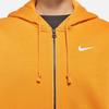 Nike Sportswear Essentials Full-Zip Fleece Hoodie Women Outerwear Light-Curry-Yellow DD5635-738