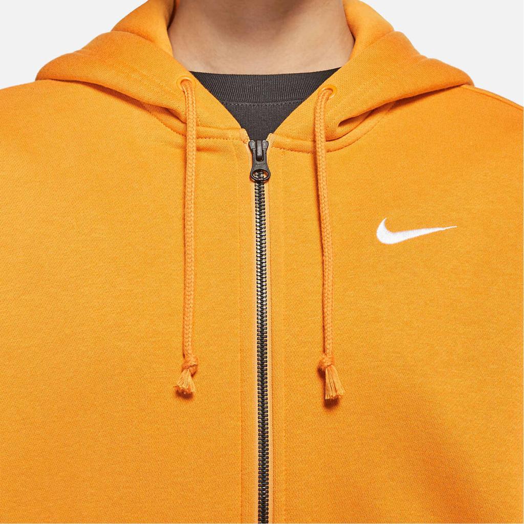 Nike Sportswear Essentials Full-Zip Fleece Hoodie Women Outerwear Light-Curry-Yellow DD5635-738