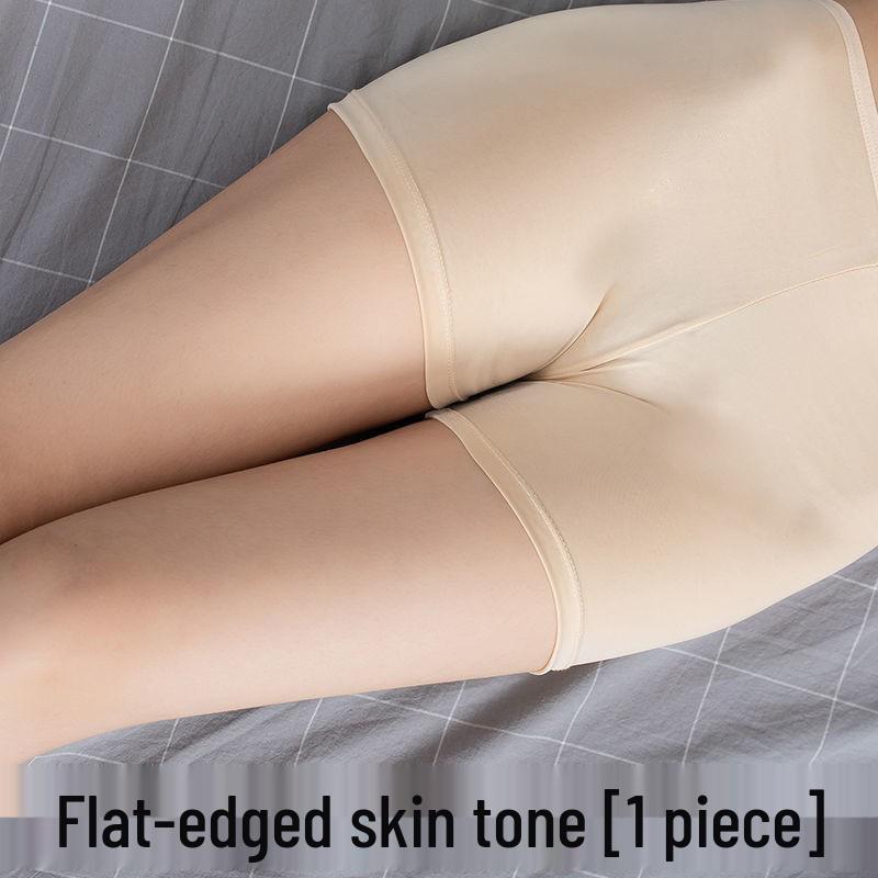 Women's Breathable Ice Silk Safety Shorts - Seamless Summer Base Layer